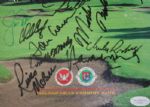 1991 U.S. Senior Open Cover Signed by Palmer, Nicklaus, and Others - JSA Full Letter