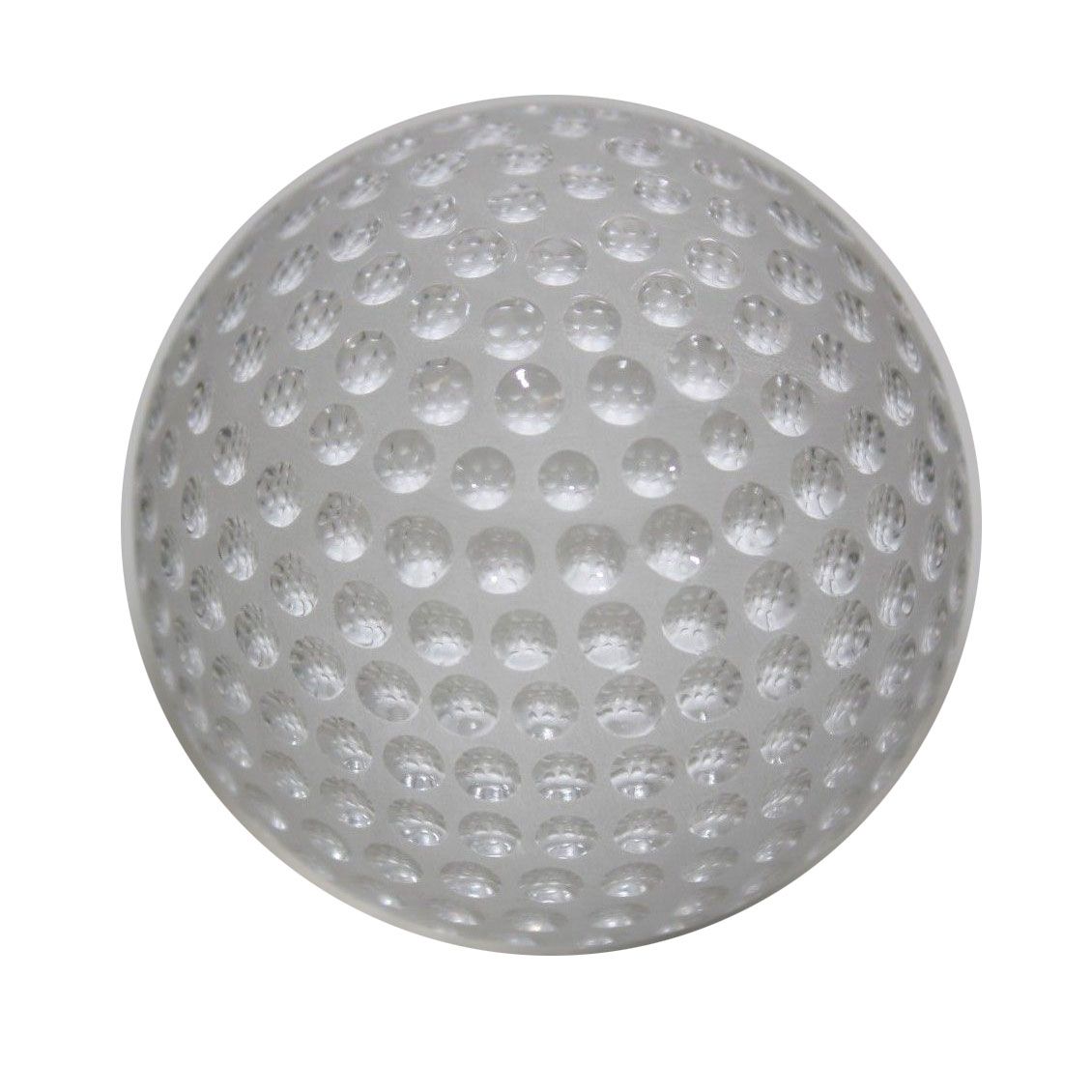 Lot Detail - Tiffany and Co. Crystal Golf Ball Paperweight in