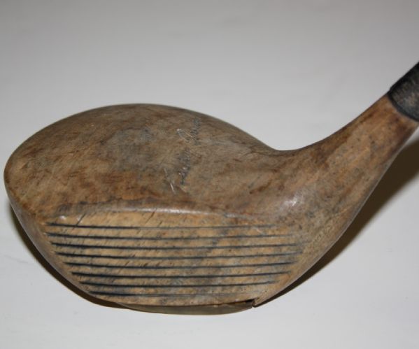 Mid-1930s MacGregor Tommy Armour Driver-Stamp Rec 217 Silver Scot Model-Penna Collection
