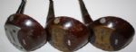 MacGregor 1963 M5W Wood Set: 1, 3, and 4 - White/Red Keysite Insert-Matching Neck #'s