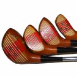 Early 1970s MOD 2 TP 2 Toney Penna 1,34,5 Wood Set-Used-With Original T.P. Grips