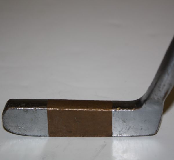 Early 1950s MacGregor M4 Tourney Putter-Wing Back Brass Face Insert-Original Shaft and Grip