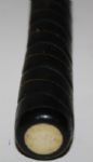 MacGregor 314 Brass Head Putter-Original Black Leather, Gold Lurex Strip Grip
