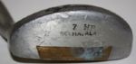 Otey Crisman It's an Otey!  7 HB  Mallet Putter With Hickory Shaft and Leather Grip
