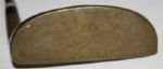 Toney Penna-Personally Used- Brass Prototype Putter- Hole Drilled Through Head-No Manfacturers Stampings