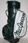 Charley Penna MacGregor Green and White Staff Bag