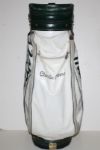 Charley Penna MacGregor Green and White Staff Bag