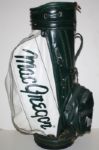 Charley Penna MacGregor Green and White Staff Bag