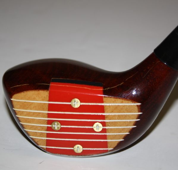 Never Struck Toney Penna Driver with Special Black Backing behind Red Insert