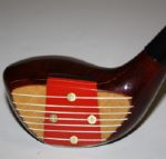 Never Struck Toney Penna Driver with Special Black Backing behind Red Insert