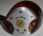 Never Struck Toney Penna Driver with Special Black Backing behind Red Insert