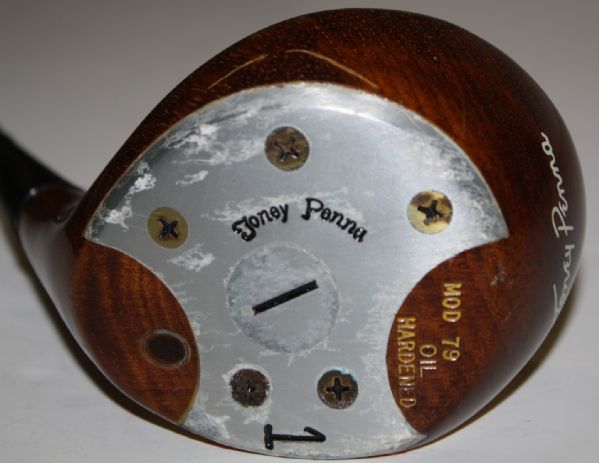 Unstruck Toney Penna Model 79Driver- Reference Club -w/Shaft label Worded "Probable" in Toneys hadnwriting