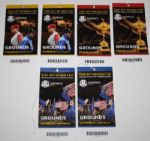 Set of Tickets to 2012 Ryder Cup Held at Medinah C. C., Medinah, Illinois