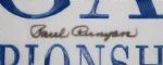 Paul Runyan Signed Undated PGA Championship Flag - PSA17362
