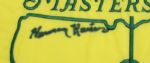 Herman Keiser Signed Undated Masters Flag - PSA C68151