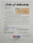 Gene Sarazen Signed Undated British Open Flag - PSA17356