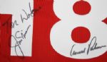 Multi-Signed 2000 St. Andrews Flag - Nicklaus, Palmer, Player, and Watson JSA COA