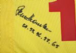 Peter Thomson Signed Undated British Open Flag JSA COA