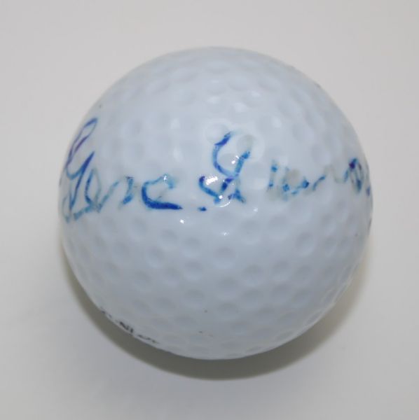 Gene Sarazen Signed Golf Ball JSA COA