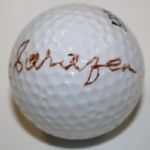 Gene Sarazen Signed Golf Ball JSA COA