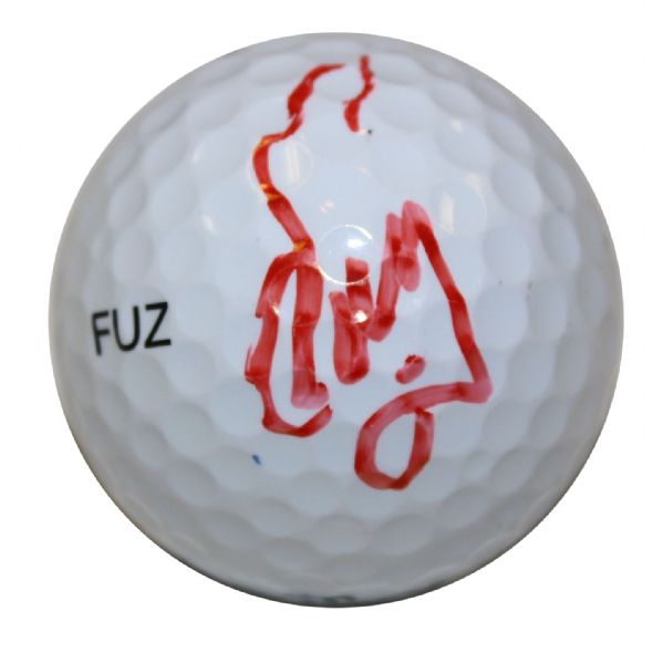 Fuzzy Zoeller Signed Personal Golf Ball JSA COA