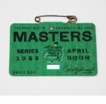 1968 Masters Badge - Bob Goalby Winner
