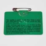 1968 Masters Badge - Bob Goalby Winner