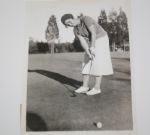 Original Wire Photo of Helen Hicks - 6 1/2 x 8 1/2