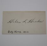 Original Wire Photo of Helen Hicks - 6 1/2 x 8 1/2