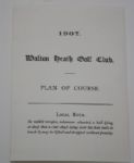 Heather and Heaven Subscriber Edition of the 100 Year History of Walton Heath Golf Club