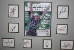 1999 Ryder Cup Framed Display with Flag and Signatures from Team USA and Captain JSA COA