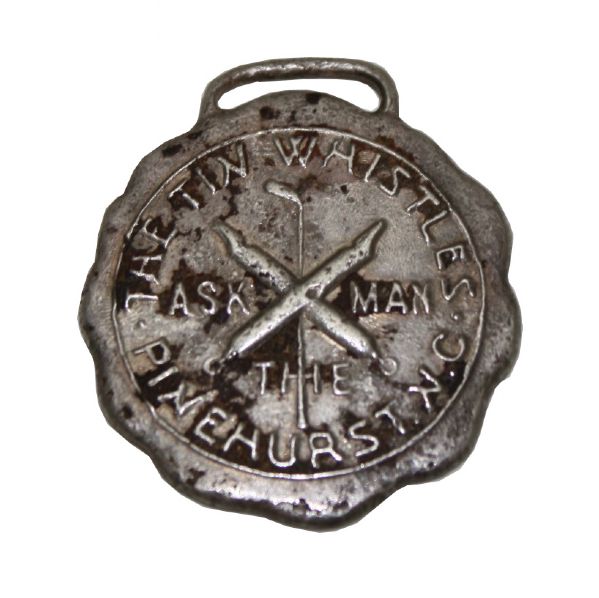 1907 Pinehurst Sterling Silver Golf Medal 