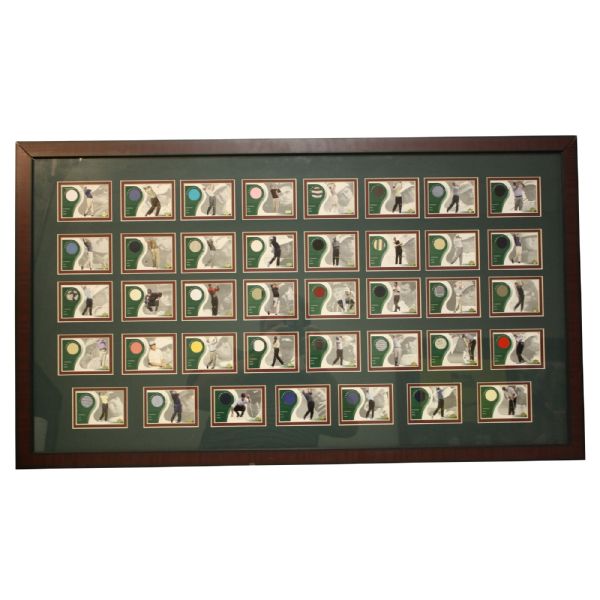 Framed Set of 2001 UDA Tour Threads - 39 Cards