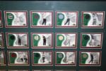 Framed Set of 2001 UDA 'Tour Threads' - 39 Cards