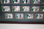 Framed Set of 2001 UDA 'Tour Threads' - 39 Cards
