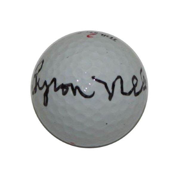 Byron Nelson Signed Golf Ball JSA COA