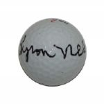 Byron Nelson Signed Golf Ball JSA COA