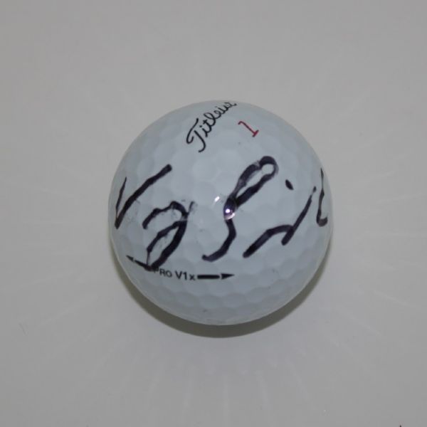 Vijay Singh Signed Sahalee Golf Ball JSA COA