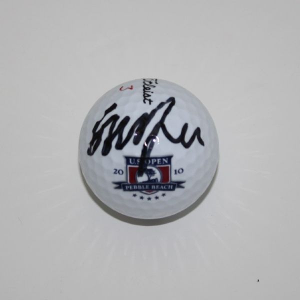 Graeme McDowell Signed Pebble Beach Golf Ball JSA COA