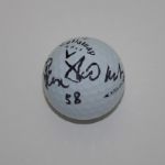 Peter Thomson Signed Royal Lytham and St. Annes Golf Ball JSA COA
