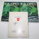 Two Andy North Signed 85th U.S. Open Journals and One Signed 78th U.S. Open Championship Journal JSA COA