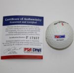 Willie Turnesa Signed Golf Ball - PSA P17157