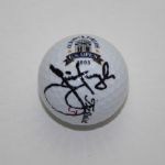 Jim Furyk Signed Olympia Fields Golf Ball JSA COA