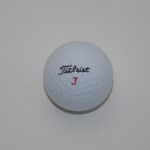 Rickie Fowler Signed Golf Ball JSA COA