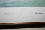 Robert Trent Jones Signed Congressional 18th Hole Circa 1970 #ed Bill Waugh Lithograph 105/850