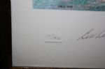 Robert Trent Jones Signed Congressional 18th Hole Circa 1970 #ed Bill Waugh Lithograph 105/850