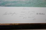 Robert Trent Jones Signed Congressional 18th Hole Circa 1970 #ed Bill Waugh Lithograph 105/850