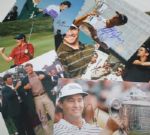 Lot of 100 Miscellaneous Signed 8x10 Photos - Masters, PGA, US Open, and The Open Champs JSA COA