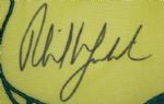 Phil Mickelson Signed 2006 Masters Embroidered Flag JSA COA