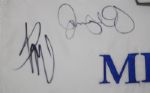 2012 European Ryder Cup Team Signed Embroidered Flag JSA COA